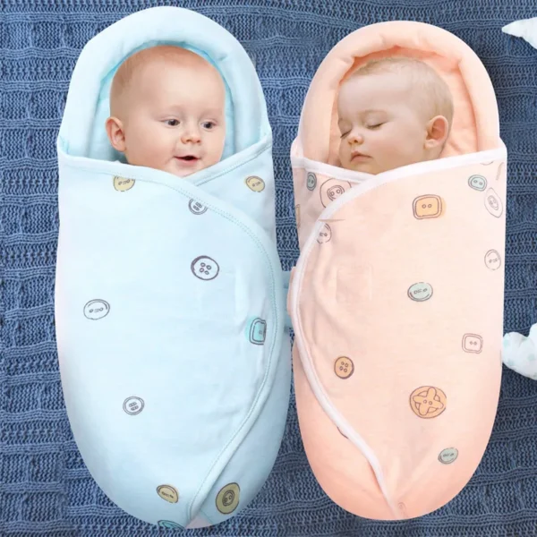 Saco de Dormir Antichoque para Bebê Recém-nascido Lenço Neonatal Fino