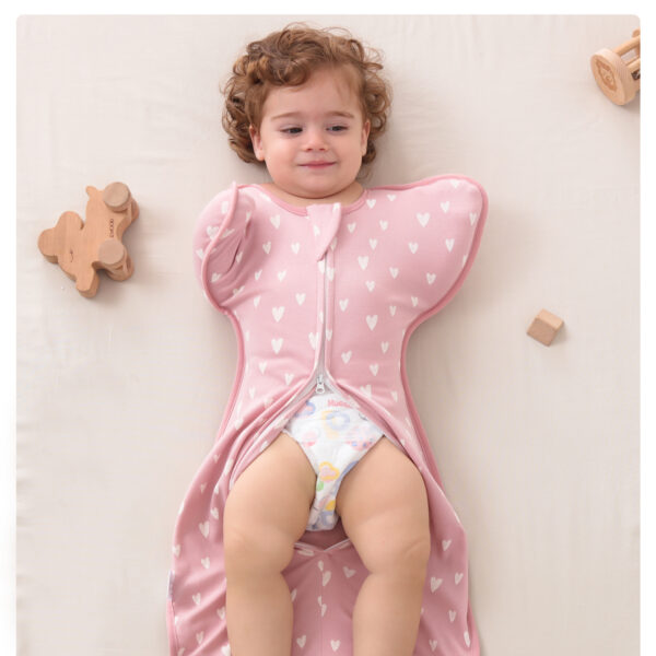 Saco de Dormir Swaddle sem Mangas para Bebê Recém-Nascido